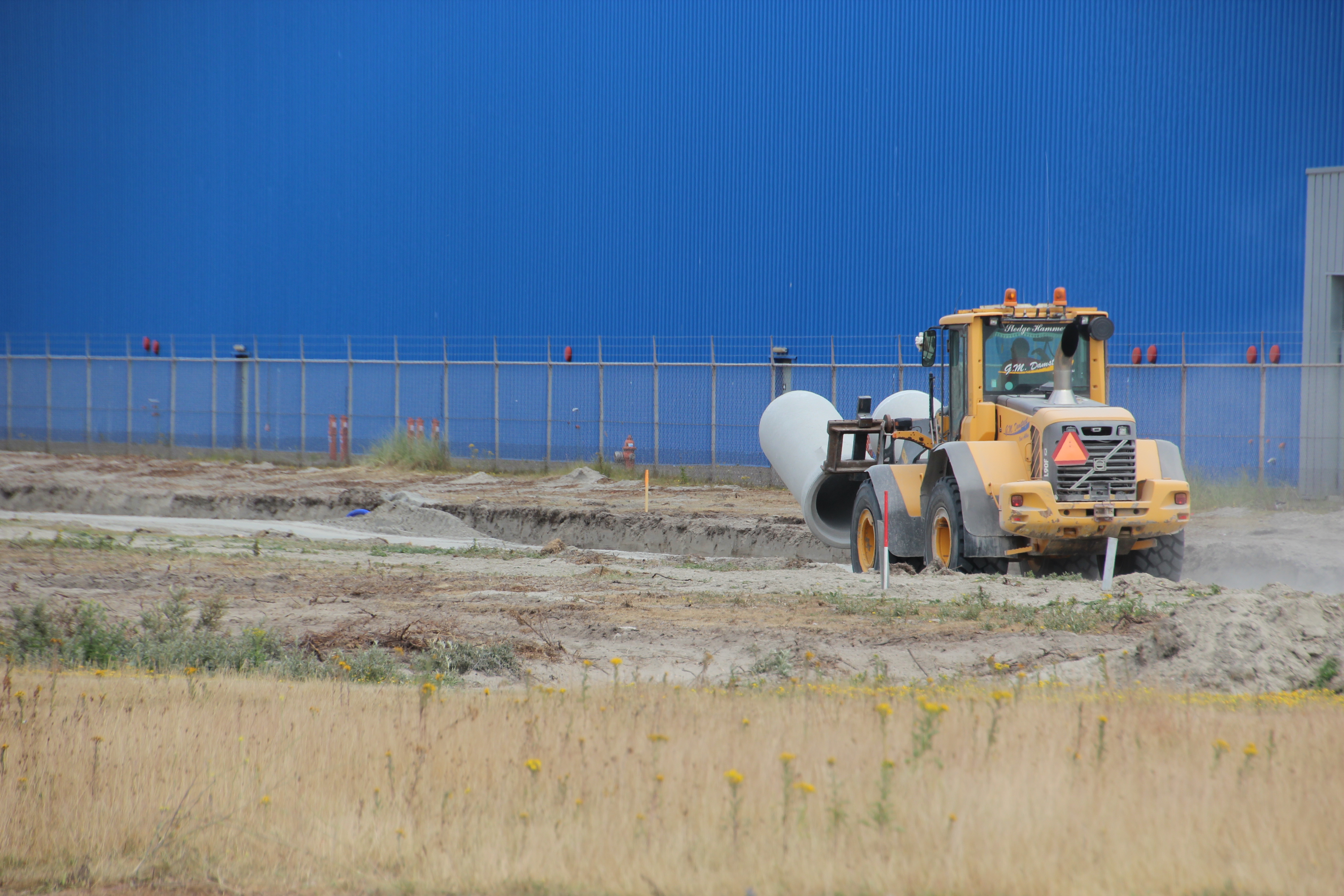 Ringweg Distripark Maasvlakte in uitvoering